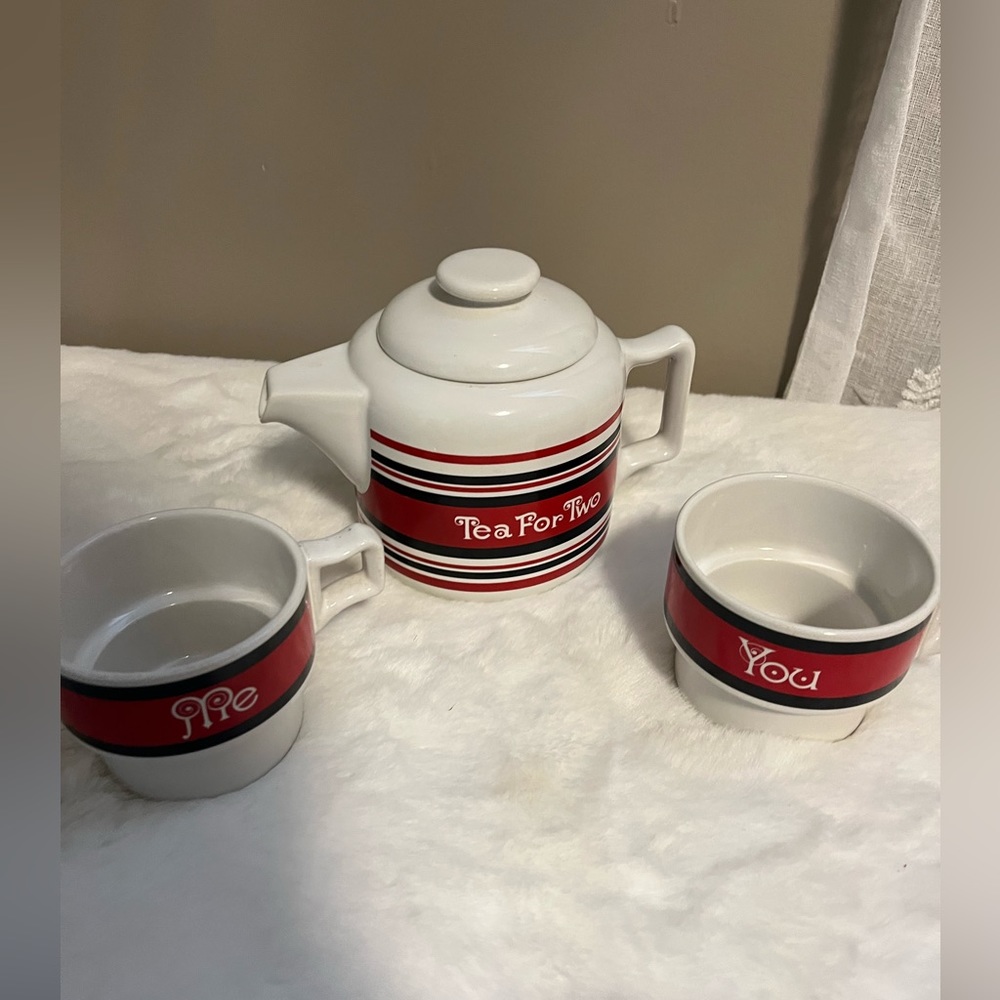 ❤️ Vintage Tea for Two set. Lauren Japan ❤️